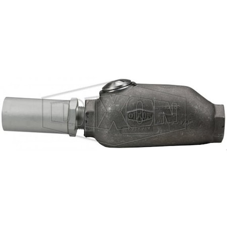 Dixon In-Line Air Lubricator with Filter, 3/4 in FNPT Port, 300 psi Pressure PL400LWF